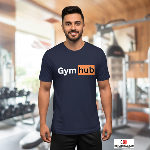 Gym Hub Printed Tshirt for Gymmer | Premium 180 GSM Cotton - Limited Edition