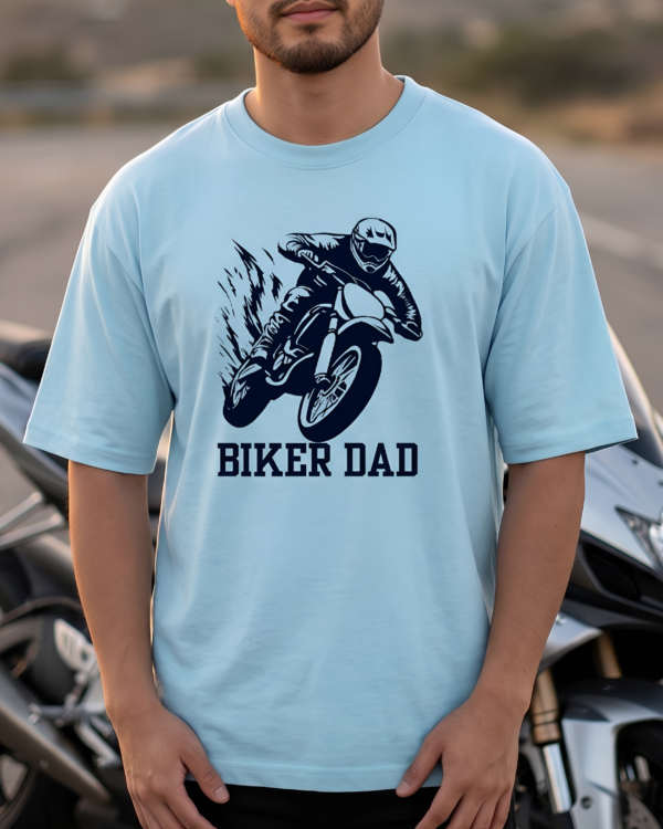 Unisex Oversized Graphic T-Shirt | Bike Lover Oversized T-Shirt